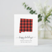 おめでとう |温かい願いニューメキシコ ポストカード (スタンド正面)