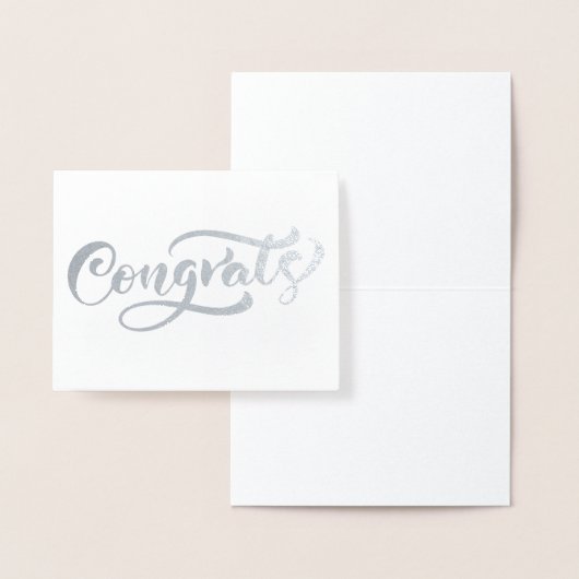 おめでとう 箔カード (ディスプレー)