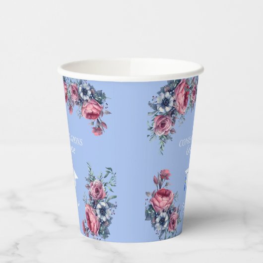 おめでとう  紙コップ (左)