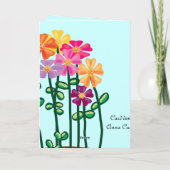 おめでとう – 素晴らし仕事 カード (裏面)