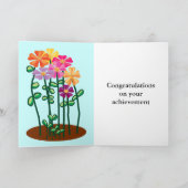 おめでとう – 素晴らし仕事 カード (内部)