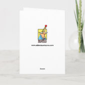 おめでとう　結婚式場のユーモアカード カード (裏面)