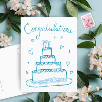 おめでとう　結婚　婚約　スケッチ　落書き