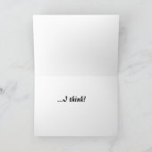 おめでとう…考え.!結婚カード カード (内部)