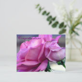 おめでとう_葉書 ポストカード (スタンド正面)