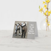 「おめでとう」****行き方**** カード (黄色い花)