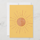 おめでとう!赤ちゃんの歓迎シャワー招待状 招待状 (裏面)