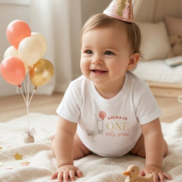 おめでとう！1歳 誕生日 シャツ 名入れ ベビー服
