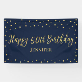 おめでとう | 50歳の誕生日パーティーバナー 横断幕