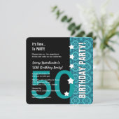 おめでとう!50歳 まだまだこれから!Z50D 招待状 (スタンド正面)