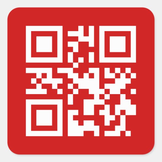 おめでとう!-- QRコード スクエアシール (正面)