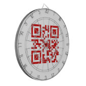 おめでとう！-- QRコード ダーツボード (正面左)