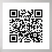 おめでとう！-- QRコード ポスター (正面)