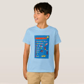 おめでとうAcronym Tee for boys Tシャツ (正面フル)