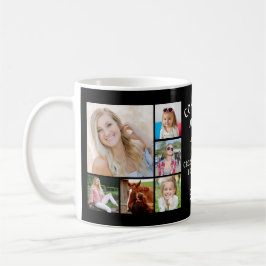 おめでとうGRAD 12フォトコラージュ金ゴールドキャップ コーヒーマグカップ