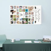 おめでとうGrad 35フォトコラージスクリプトパーソナライズされた 横断幕 (トレードショー)