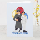 おめでとうSON!!!カード カード (黄色い花)