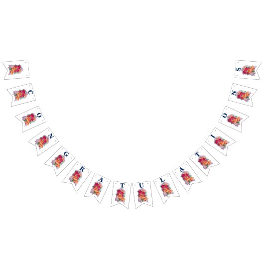 『おめで結婚とう』バンティングバナー バンティングフラッグ (全)