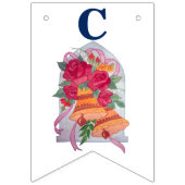 『おめで結婚とう』バンティングバナー バンティングフラッグ (第2の旗)