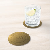 おめで結婚とう ラウンドペーパーコースター (インサイチュ)