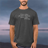おもしし考えい。やる気を起こさせる Tシャツ
