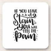 おもしし離れは痛み引用文 コースター (正面)