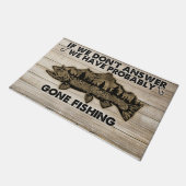 おもしそらく魚釣り ドアマット (アングル)