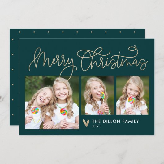 おもしろいあいさつ編集可能なカラー休日写真カード シーズンカード (正面/裏面)