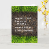 おもしろいあなたはの事実の未練の誕生日 カード (黄色い花)