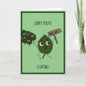 「おもしろいあなたは申し訳離れない」 カード (正面)