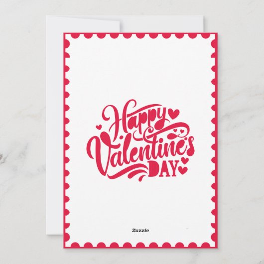 おもしろいあなたは私のサンデバレンタインデーへのさくらんぼ シーズンカード (裏面)