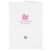 「おもしろいあまり期待しない」誕生日・カード (裏面)