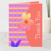 おもしろいありがとう カード (正面)