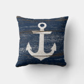 おもしろいいかりとクラシックボートスウィートボート引用文 クッション (裏面)