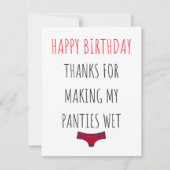 おもしろいいけなハッピーバースデー シーズンカード (正面)