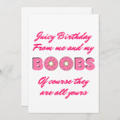 おもしろいいけなハッピーバースデー シーズンカード (正面/裏面)