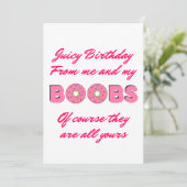 おもしろいいけなハッピーバースデー シーズンカード (スタンド正面)