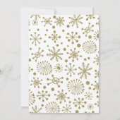 おもしろいいけな親愛Santa Nice We Try Holiday 招待状 (裏面)