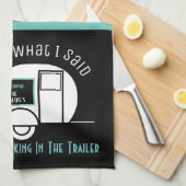 「おもしろいいつ…」 キッチン キッチンタオル (四つ折り)