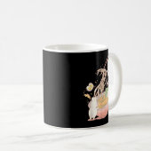 おもしろいうさぎラーメン麺スープかわいいAe コーヒーマグカップ (正面右)