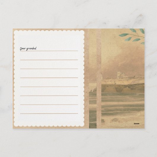 おもしろいおじいちゃん6パック葉書 – 父の日 シーズンポストカード (裏面)