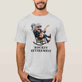 おもしろいおじさんの退職 Tシャツ