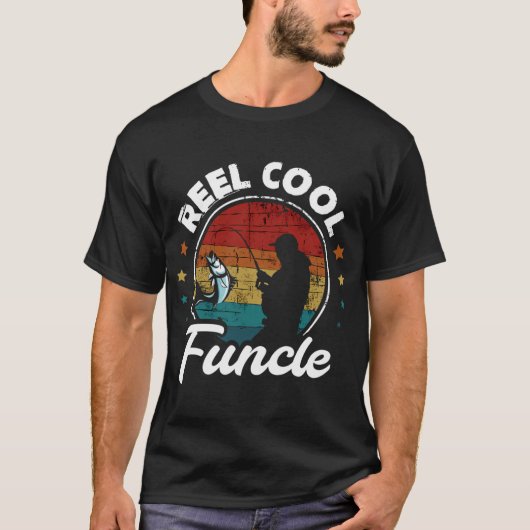 おもしろいおじさんファンおじ Tシャツ (正面)