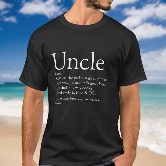 おもしろいおじの定義 名言 引用 Tシャツ