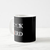 おもしろいおたくの読T-Shir司書への贈り物を予約する コーヒーマグカップ (正面左)