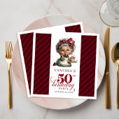 おもしろいおばあちゃんの50歳の誕生日お祝いペーパーナプキン