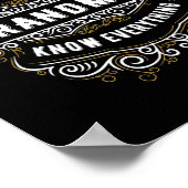 おもしろいおばあちゃん引用文おもしろいことわざ ポスター (角)