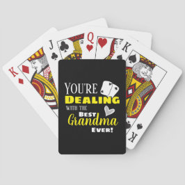 おもしろいおばあちゃん最高のの扱い トランプ