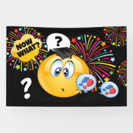 おもしろいおめでとう卒業 横断幕