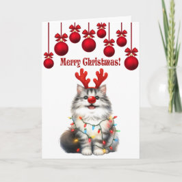 おもしろいおもしろいのクリスマス カード